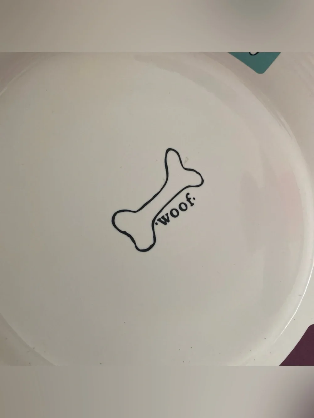 Set of 2 Fiesta 2 Quart XL Serving Bowls Woof Dog NWT Pristine 64 Ounce 10 5/8 “